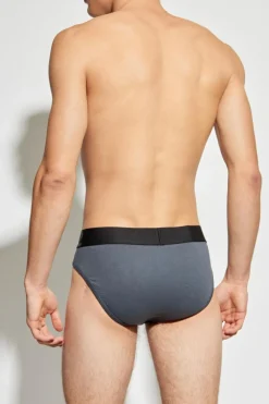 Dsquared2 GREY Cotton briefs with logo