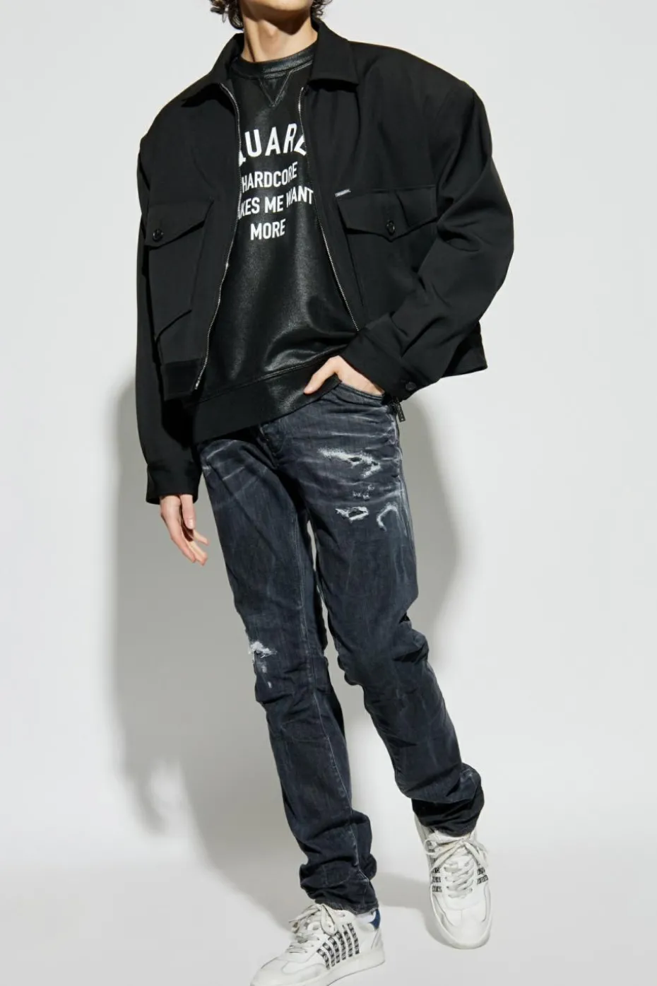 Dsquared2 GREY Jeans Cool Guy