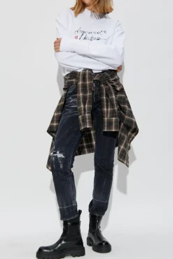 Dsquared2 GREY Jeans Cool Girl