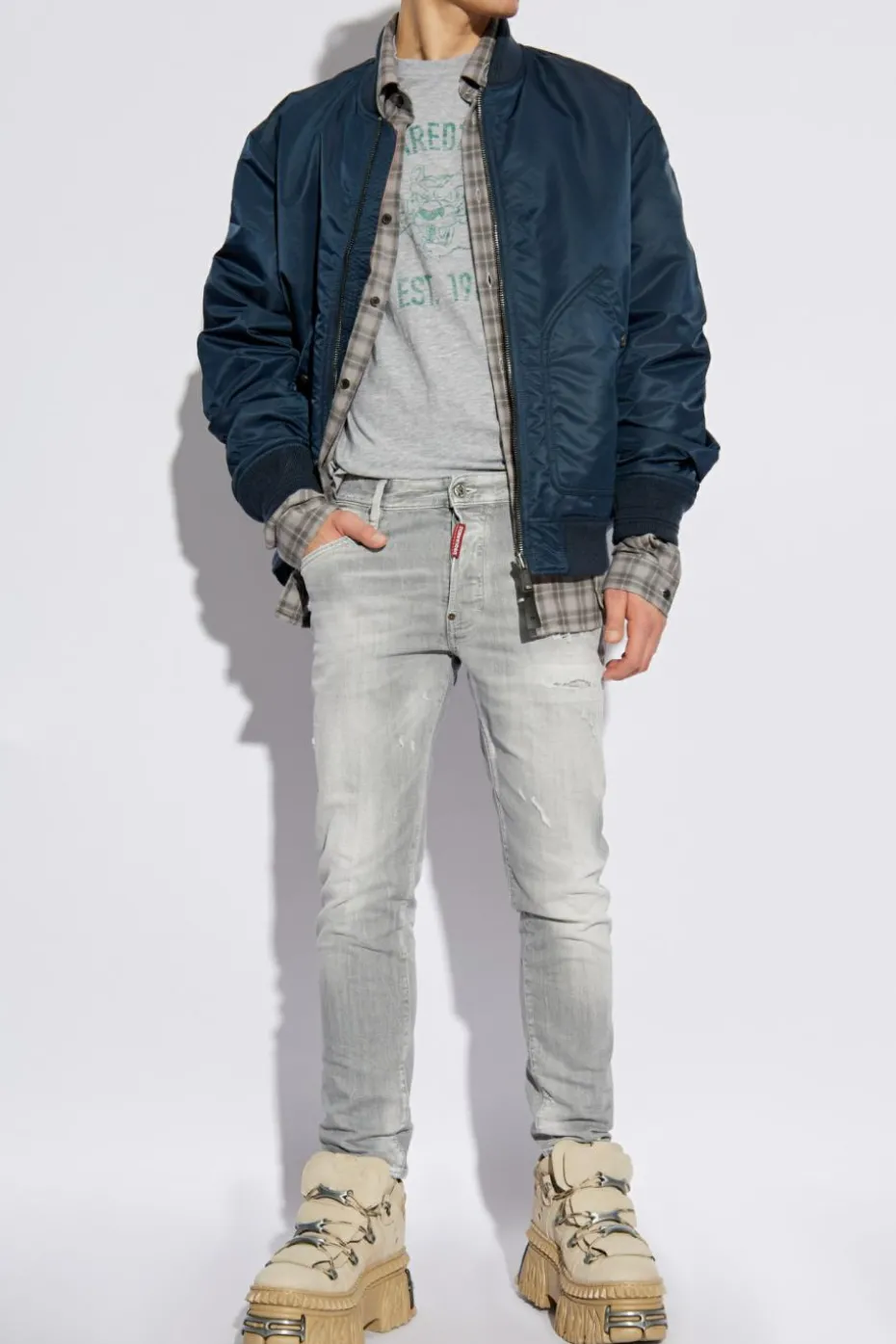 Dsquared2 GREY Jeans Skater