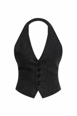 Dsquared2 GREY Striped vest