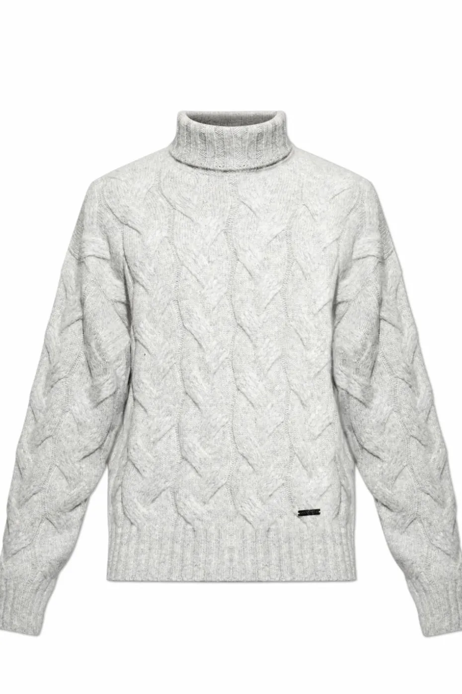 Dsquared2 GREY Sweater made of alpaca