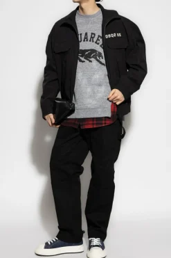 Dsquared2 GREY Sweatshirt with logo