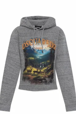 Dsquared2 GREY Sweatshirt with print