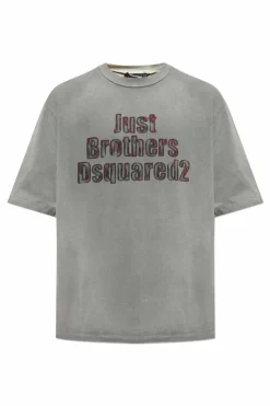 Dsquared2 GREY T-shirt with logo