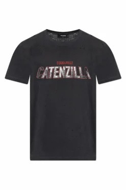 Dsquared2 GREY T-shirt with print