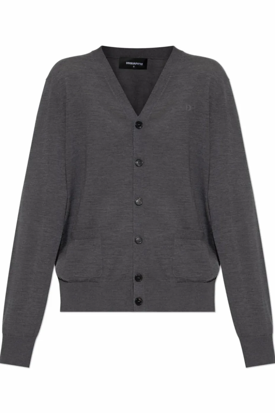 Dsquared2 GREY Wool cardigan