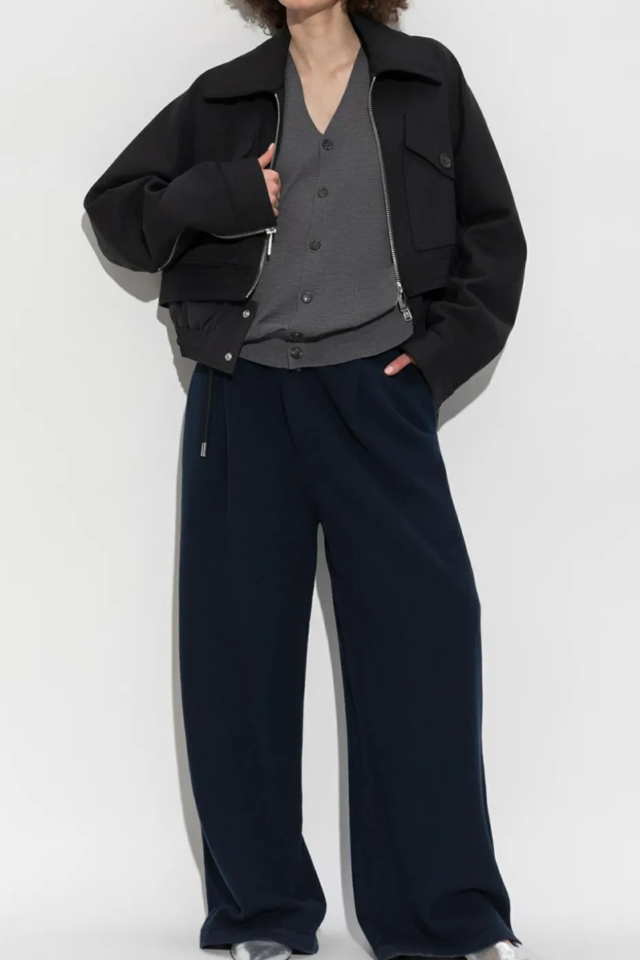 Dsquared2 GREY Wool cardigan