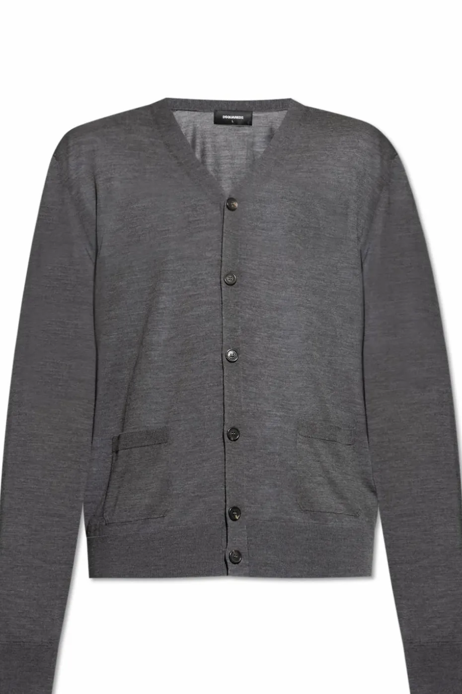 Dsquared2 GREY Wool cardigan