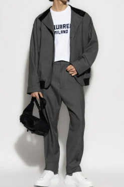Dsquared2 GREY Wool jacket