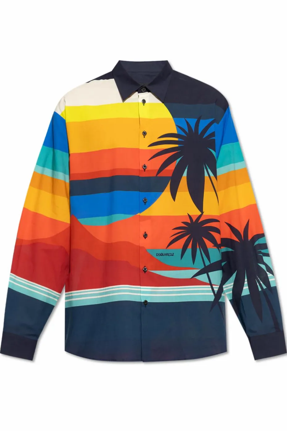 Dsquared2 MULTICOLOUR Shirt capsule 'Summer Lovers'