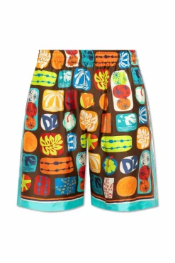 Dsquared2 MULTICOLOUR Silk shorts capsule "Summer Lovers"