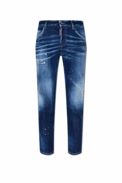 Dsquared2 NAVY BLUE `Cool Girl` jeans