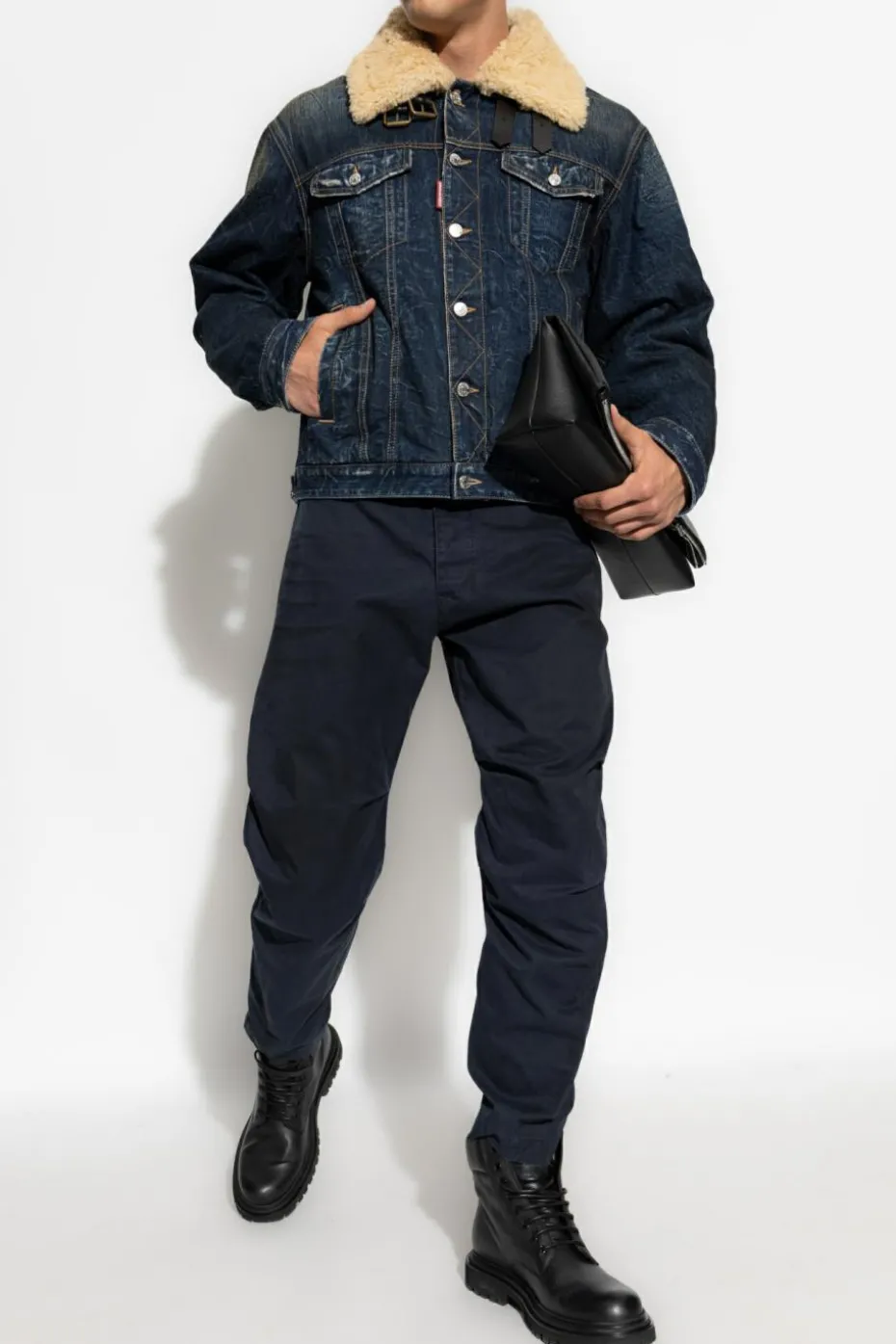 Dsquared2 NAVY BLUE Denim jacket