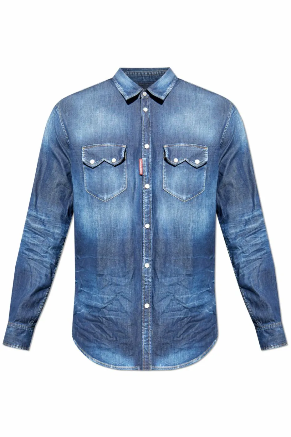 Dsquared2 NAVY BLUE Denim shirt
