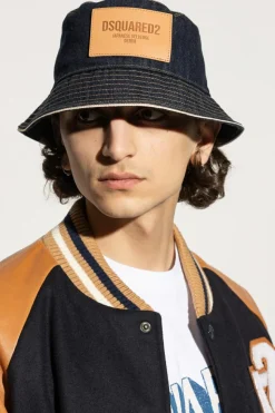 Dsquared2 NAVY BLUE Denim hat