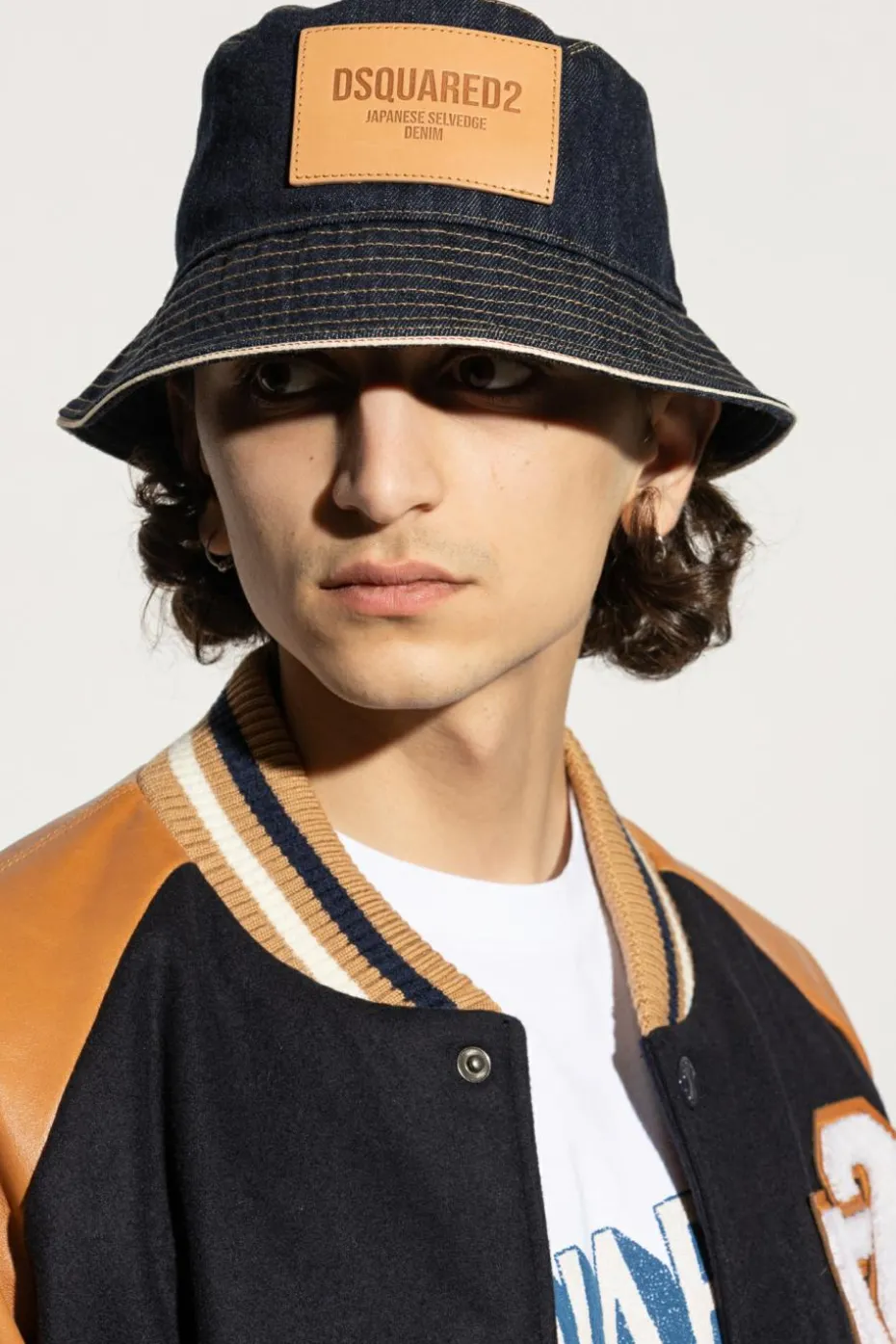 Dsquared2 NAVY BLUE Denim hat