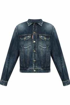 Dsquared2 NAVY BLUE Denim jacket