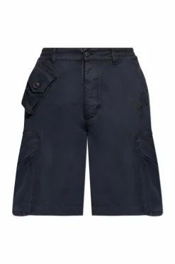 Dsquared2 NAVY BLUE "Hunter" cargo shorts