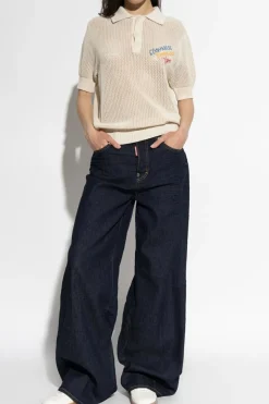 Dsquared2 NAVY BLUE Jeans 'Traveller' capsule 'Summer Lovers'