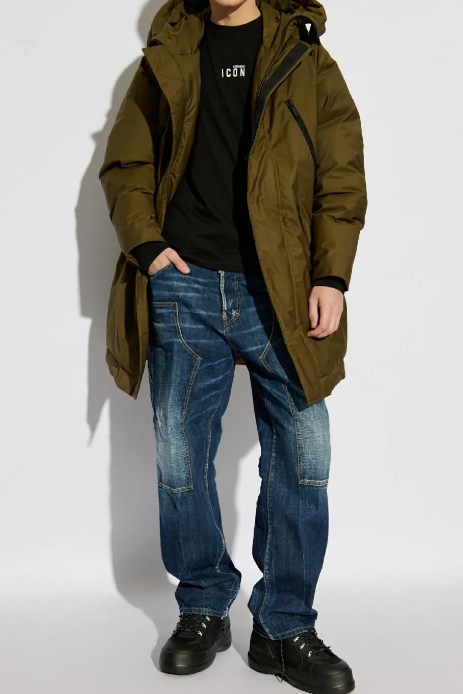 Dsquared2 NAVY BLUE Jeans 'Loose'