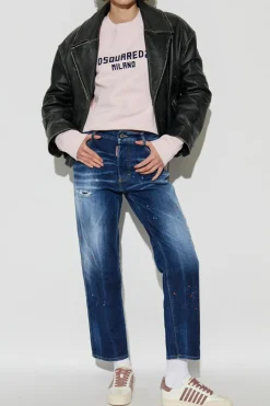 Dsquared2 NAVY BLUE Jeans 'Boston'