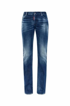 Dsquared2 NAVY BLUE Jeans Medium Waist Flare
