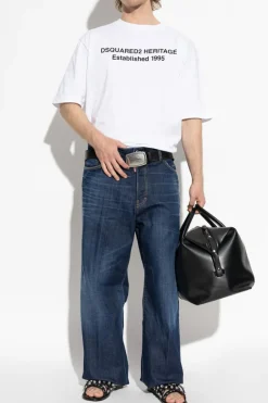 Dsquared2 NAVY BLUE "Loose" jeans