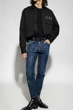 Dsquared2 NAVY BLUE ‘Skater’ jeans