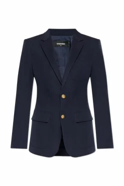 Dsquared2 NAVY BLUE Wool blazer