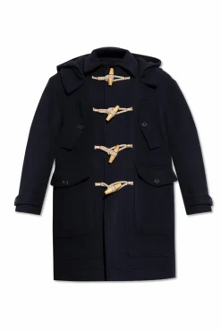 Dsquared2 NAVY BLUE Wool coat