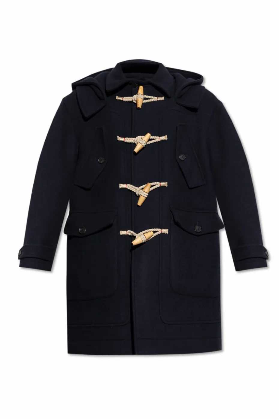 Dsquared2 NAVY BLUE Wool coat
