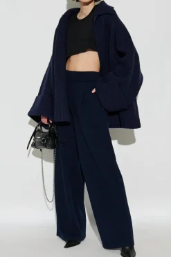 Dsquared2 NAVY BLUE Wool pants