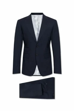 Dsquared2 NAVY BLUE Wool suit