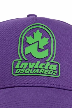 Dsquared2 PURPLE Capsule hat 'Invicta'