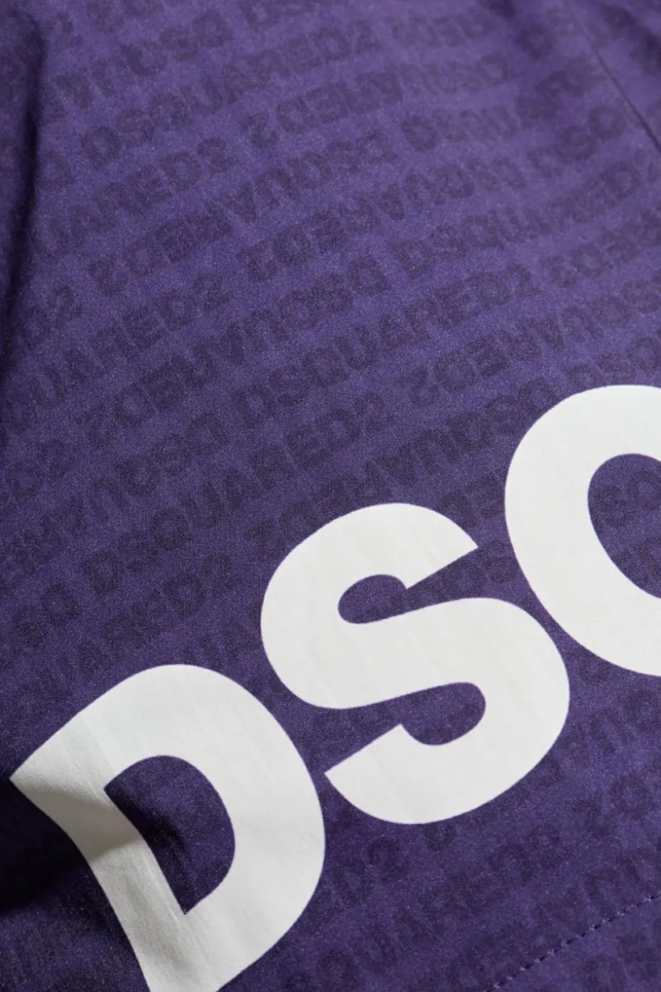 Dsquared2 PURPLE Monogram swim shorts