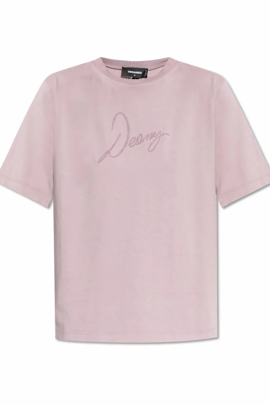 Dsquared2 PURPLE T-shirt with printed logo