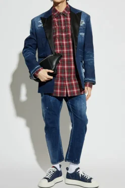 Dsquared2 RED Plaid Shirt