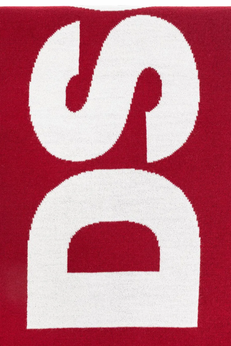 Dsquared2 RED Wool scarf