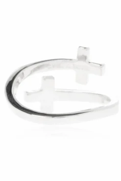 Dsquared2 SILVER Brass ring