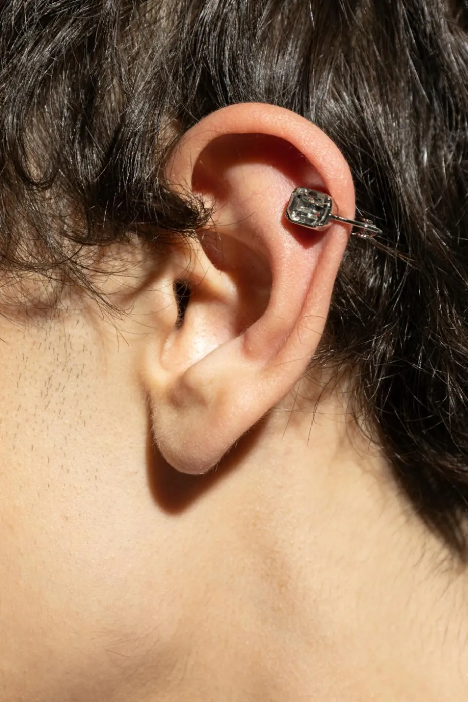 Dsquared2 SILVER Clips with crystals