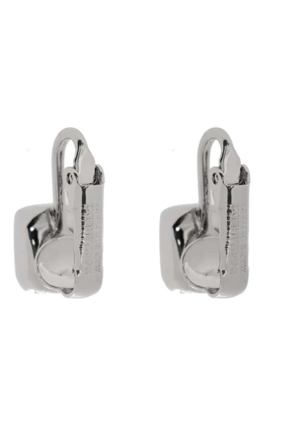Dsquared2 SILVER Clips with crystals