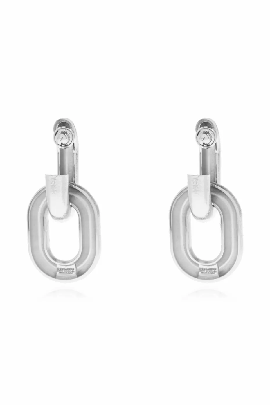 Dsquared2 SILVER Earrings with links