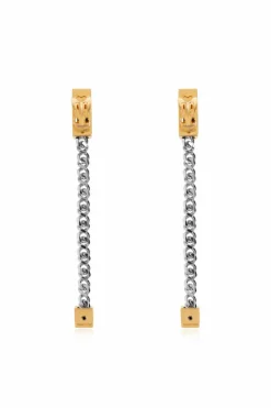 Dsquared2 SILVER Long earrings