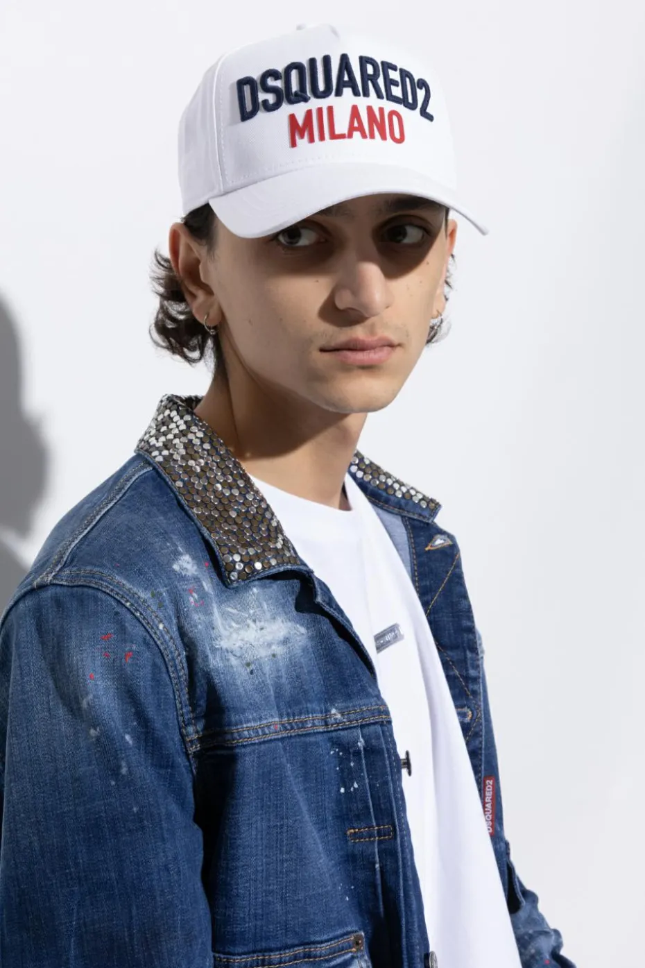 Dsquared2 WHITE Baseball cap