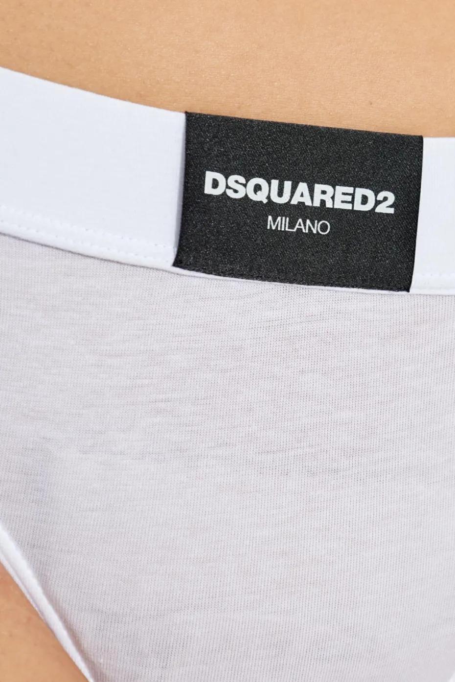 Dsquared2 WHITE Briefs with logo