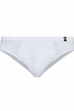 Dsquared2 WHITE Briefs with logo