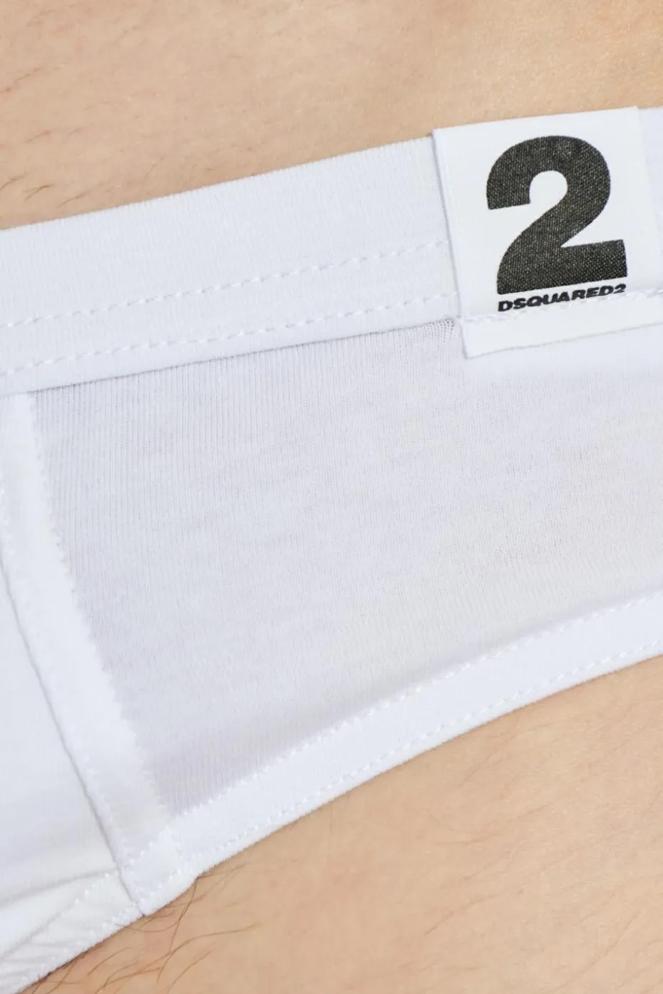 Dsquared2 WHITE Briefs with logo