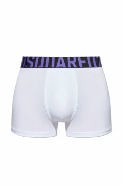 Dsquared2 WHITE Cotton boxers with logo