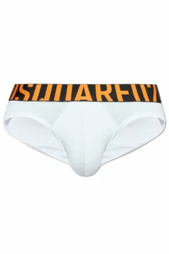 Dsquared2 WHITE Cotton briefs with logo